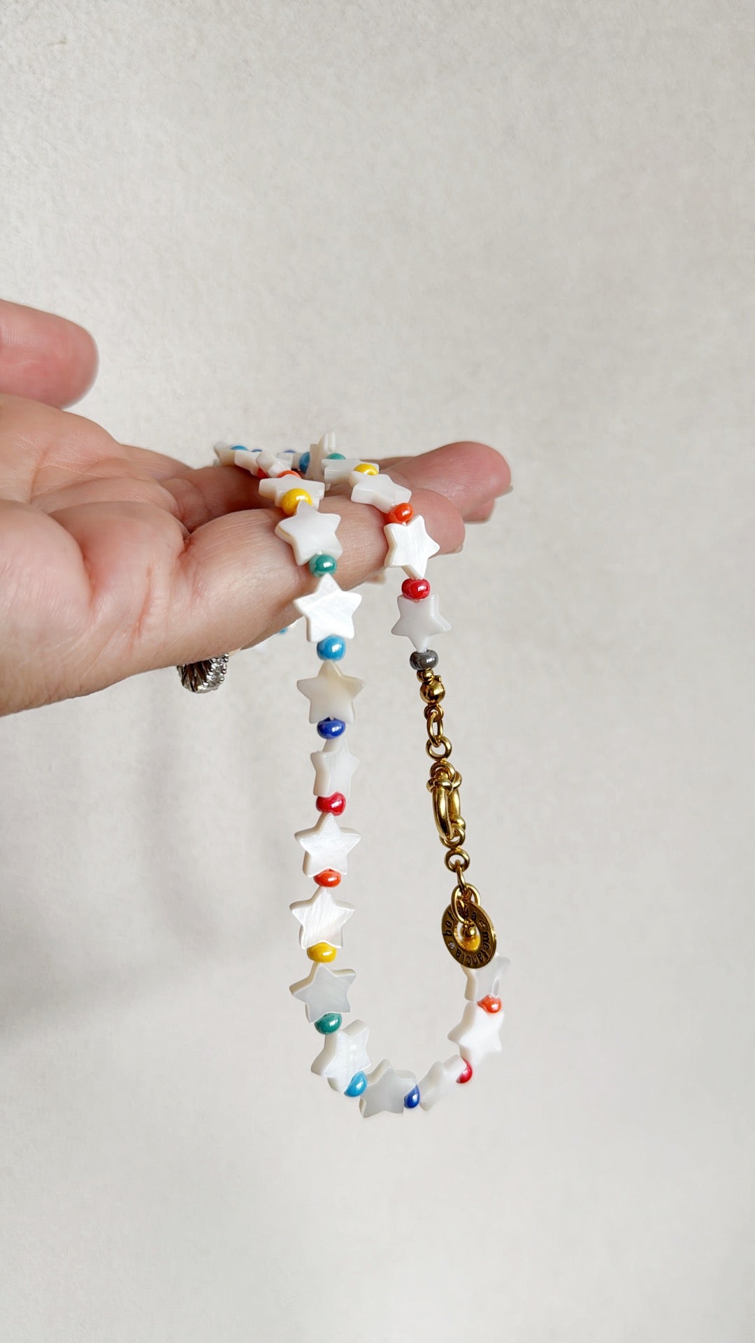 Collana stelle di madreperla