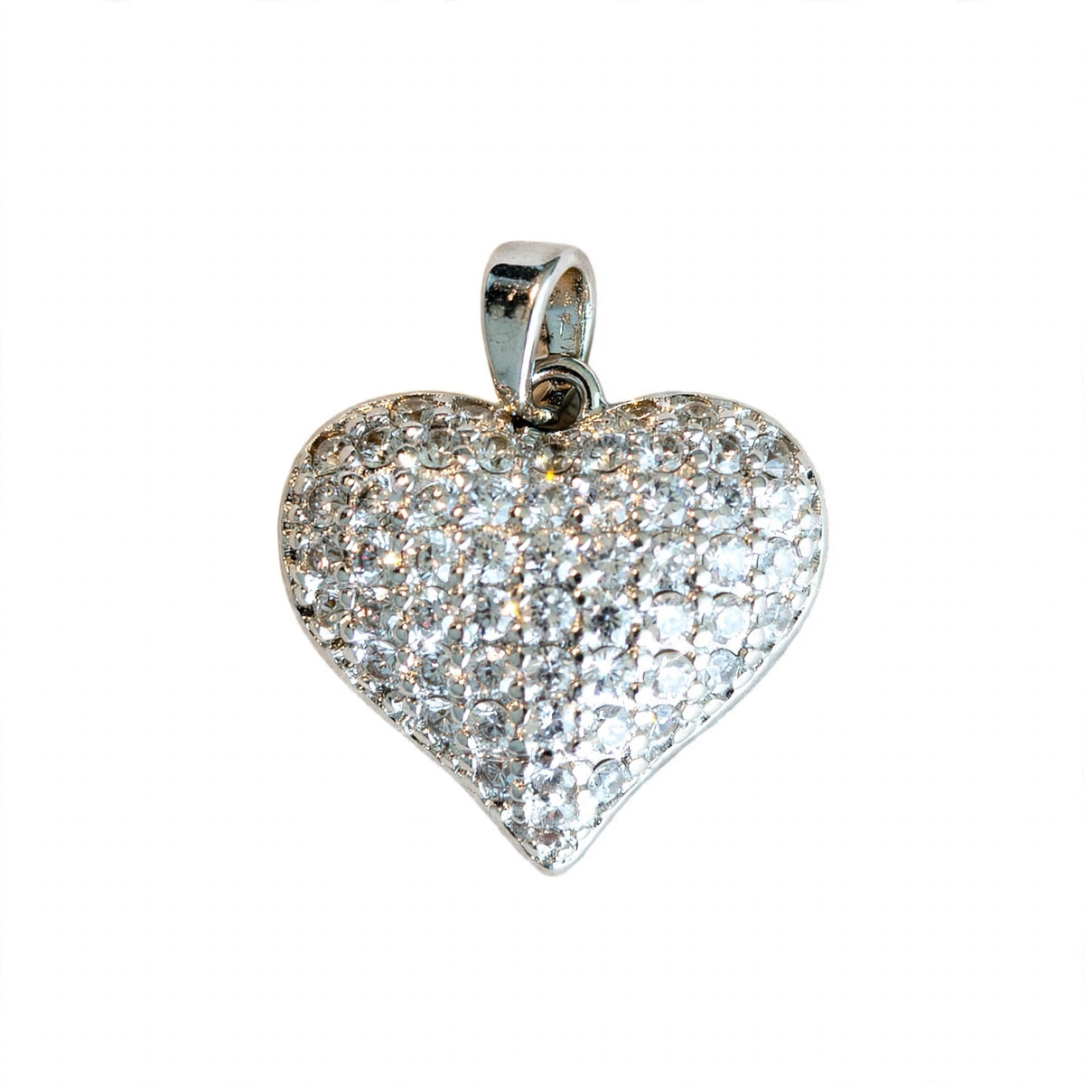 Ciondolo cuore silver