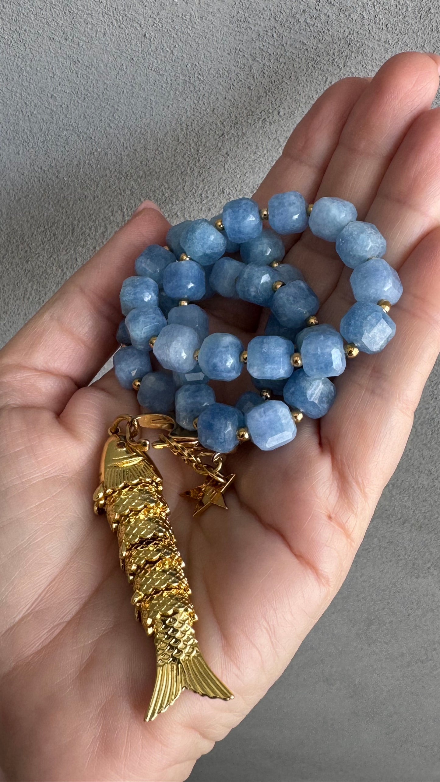 Collana Pesce Giada