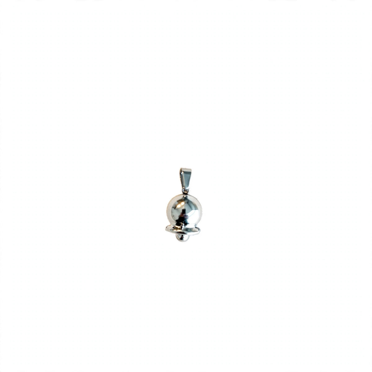 Ciondoli campanella della fortuna silver