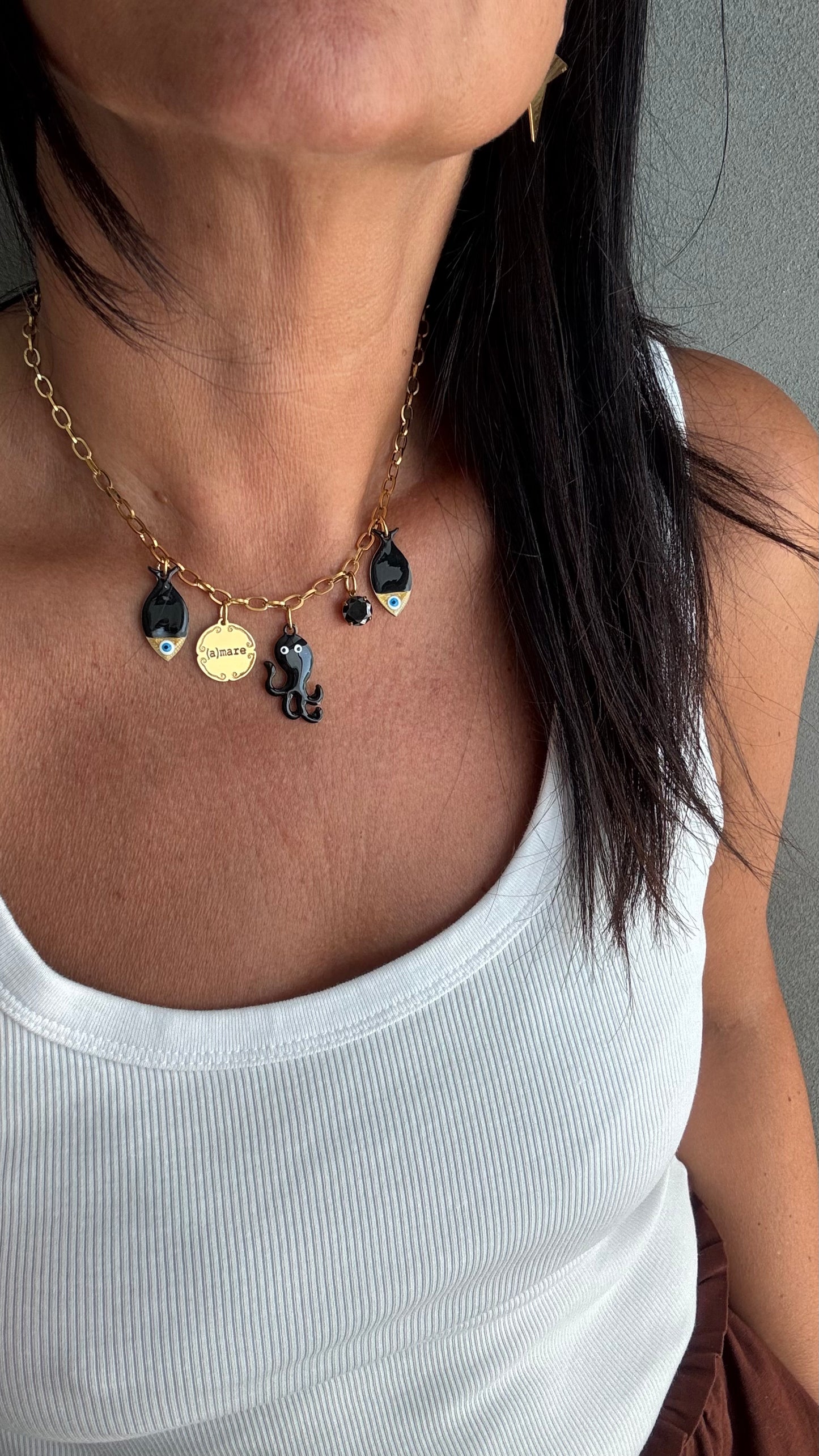 Collana in fondo al mare black