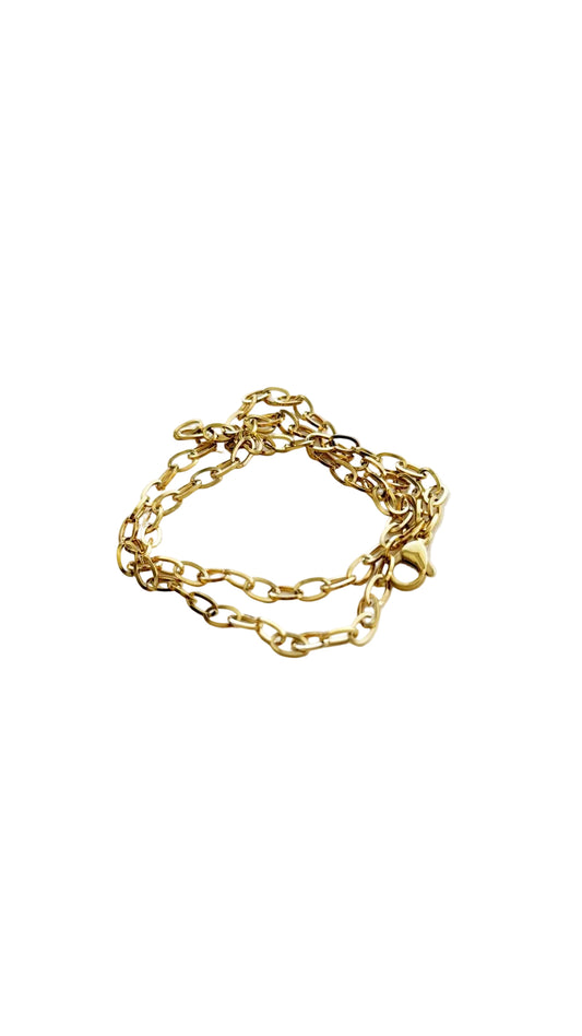 Base catenina maglia ovale