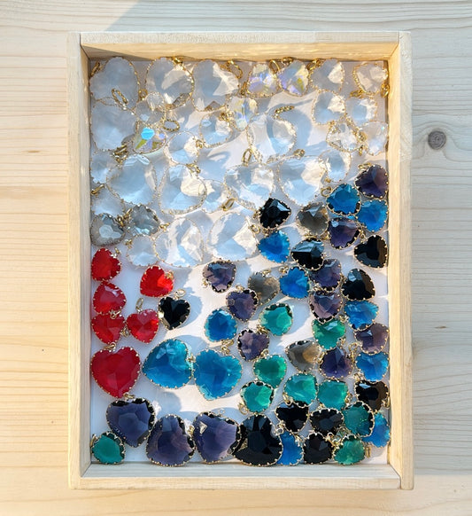 grand pendentif en forme de cœur