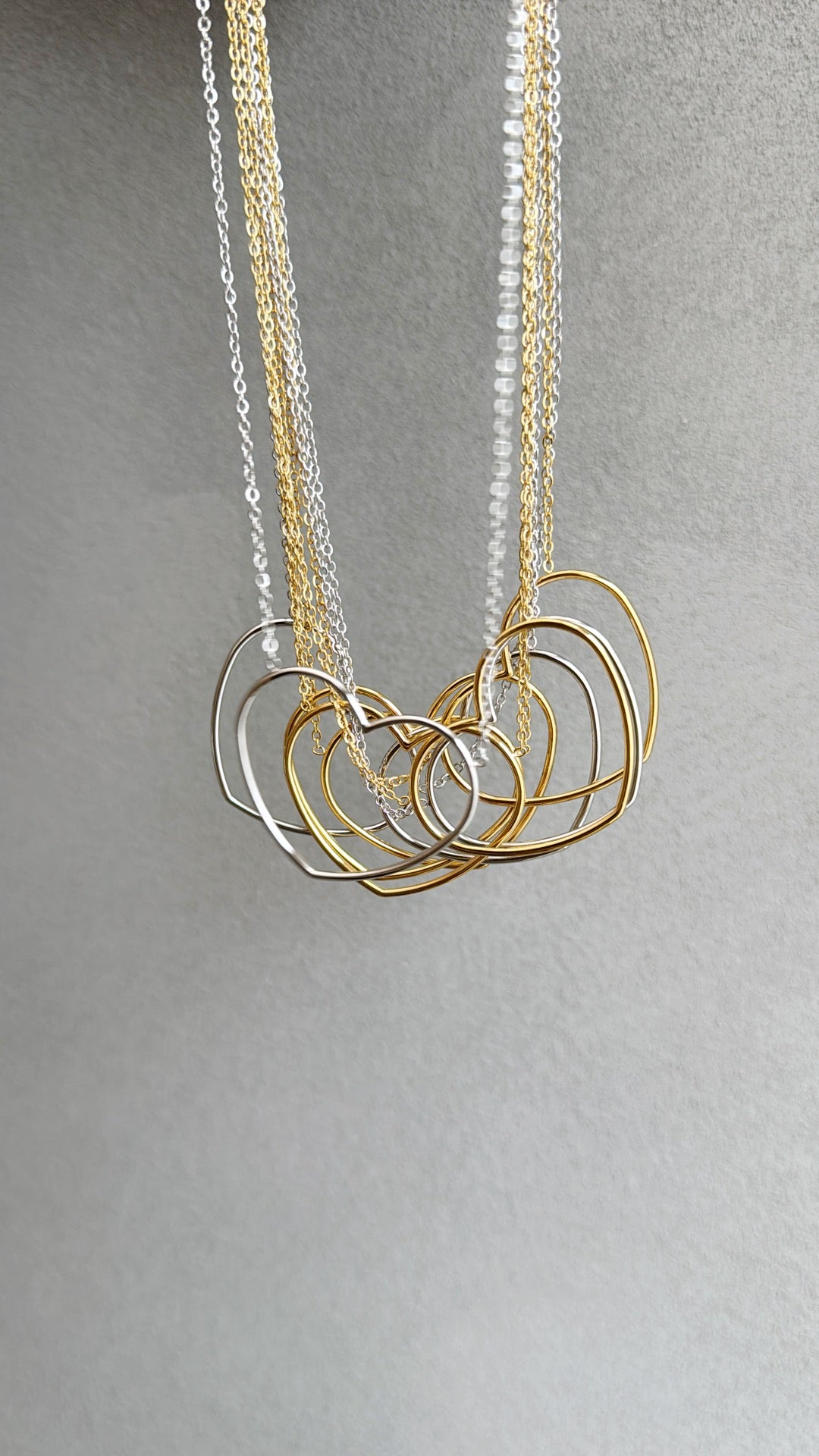Collana cuore vuoto