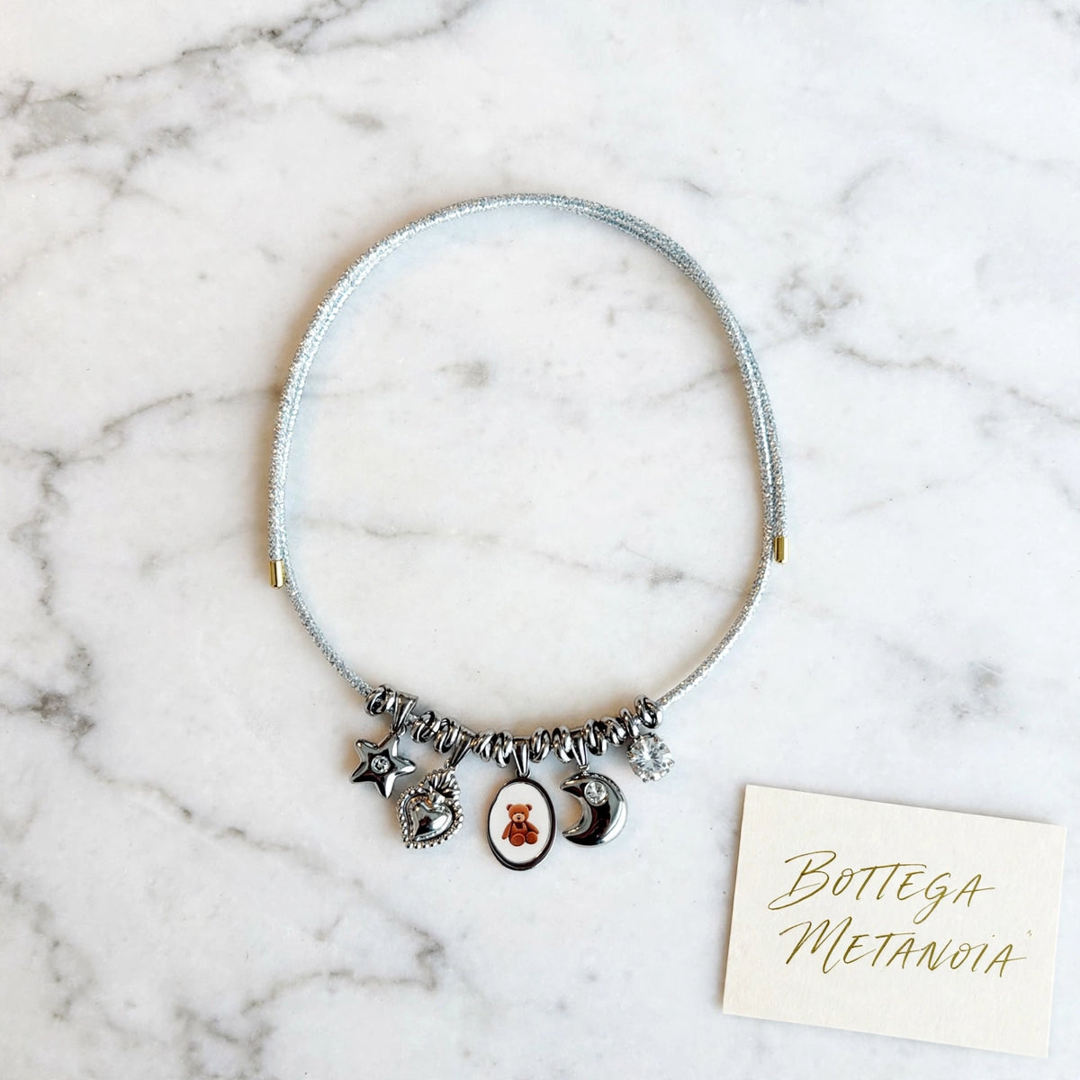 Collana magnetica silver coccola