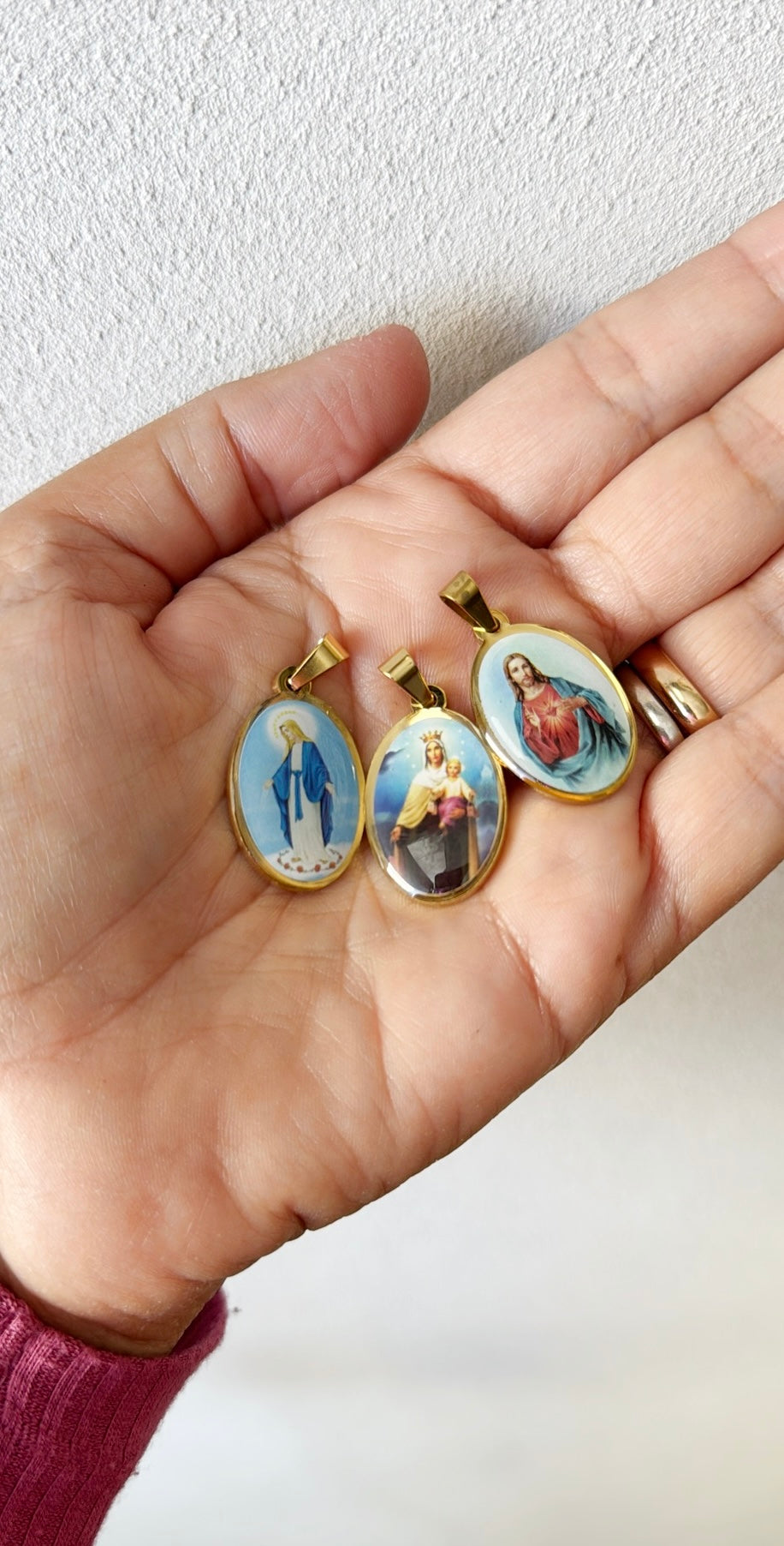 Collana lunga “ accetto miracoli “