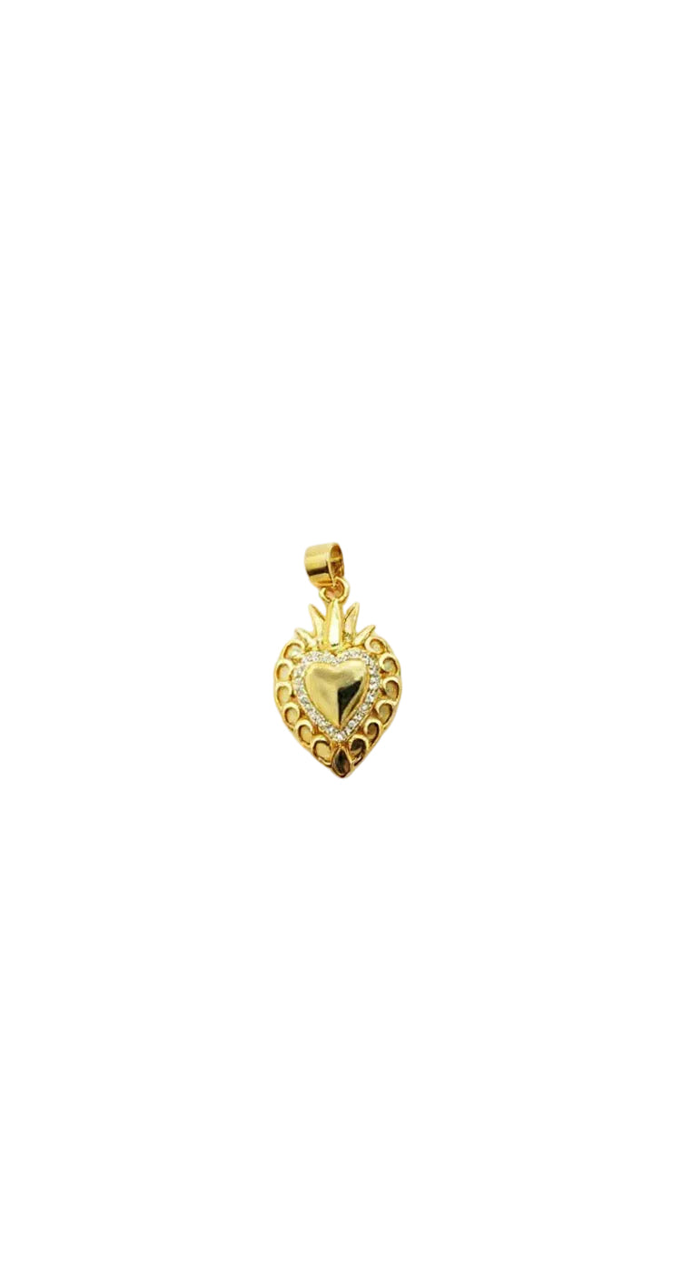 Ciondolo cuore ex voto