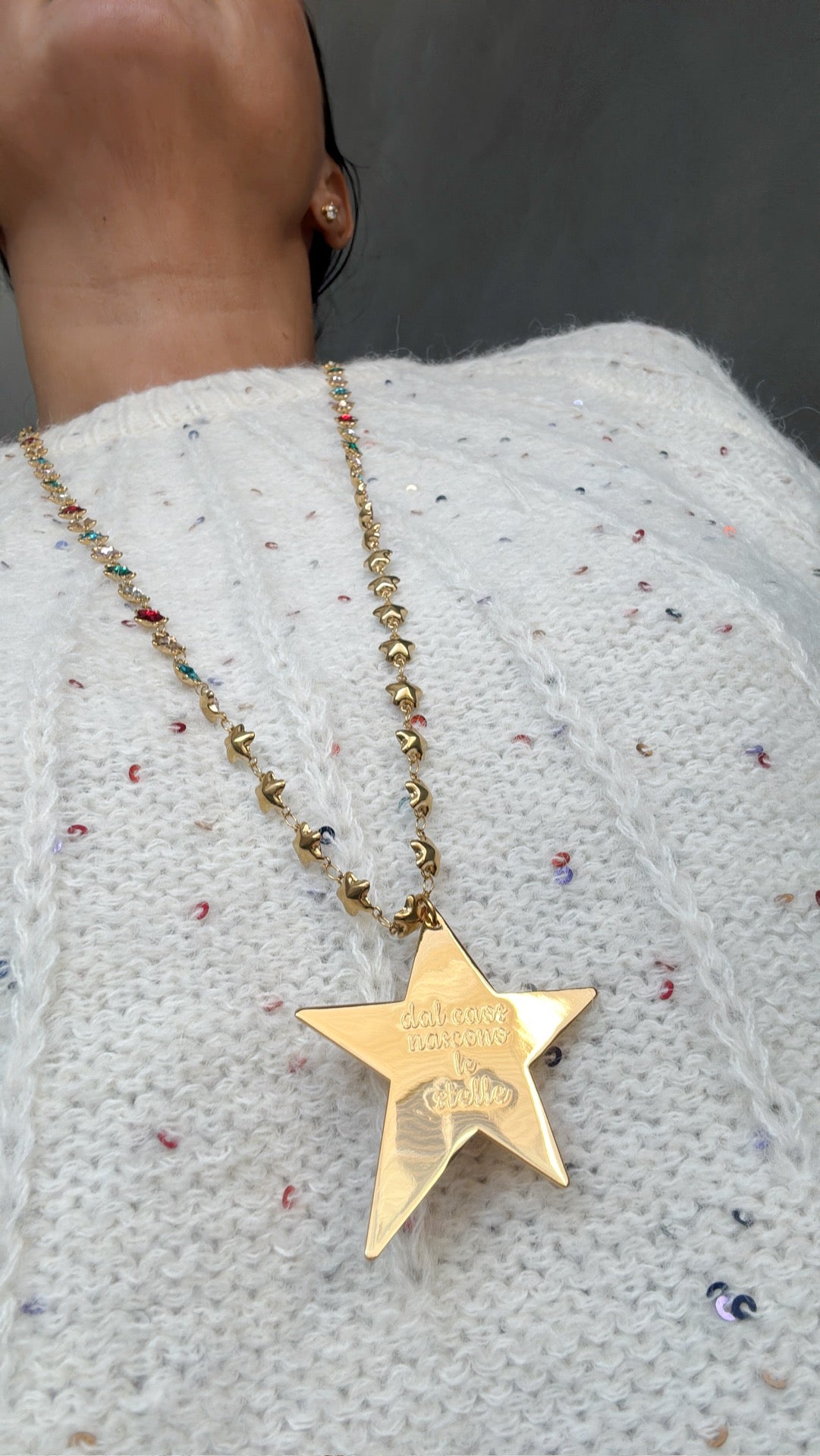 Collana big winning star