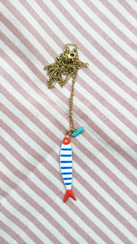 Collana grande sardina
