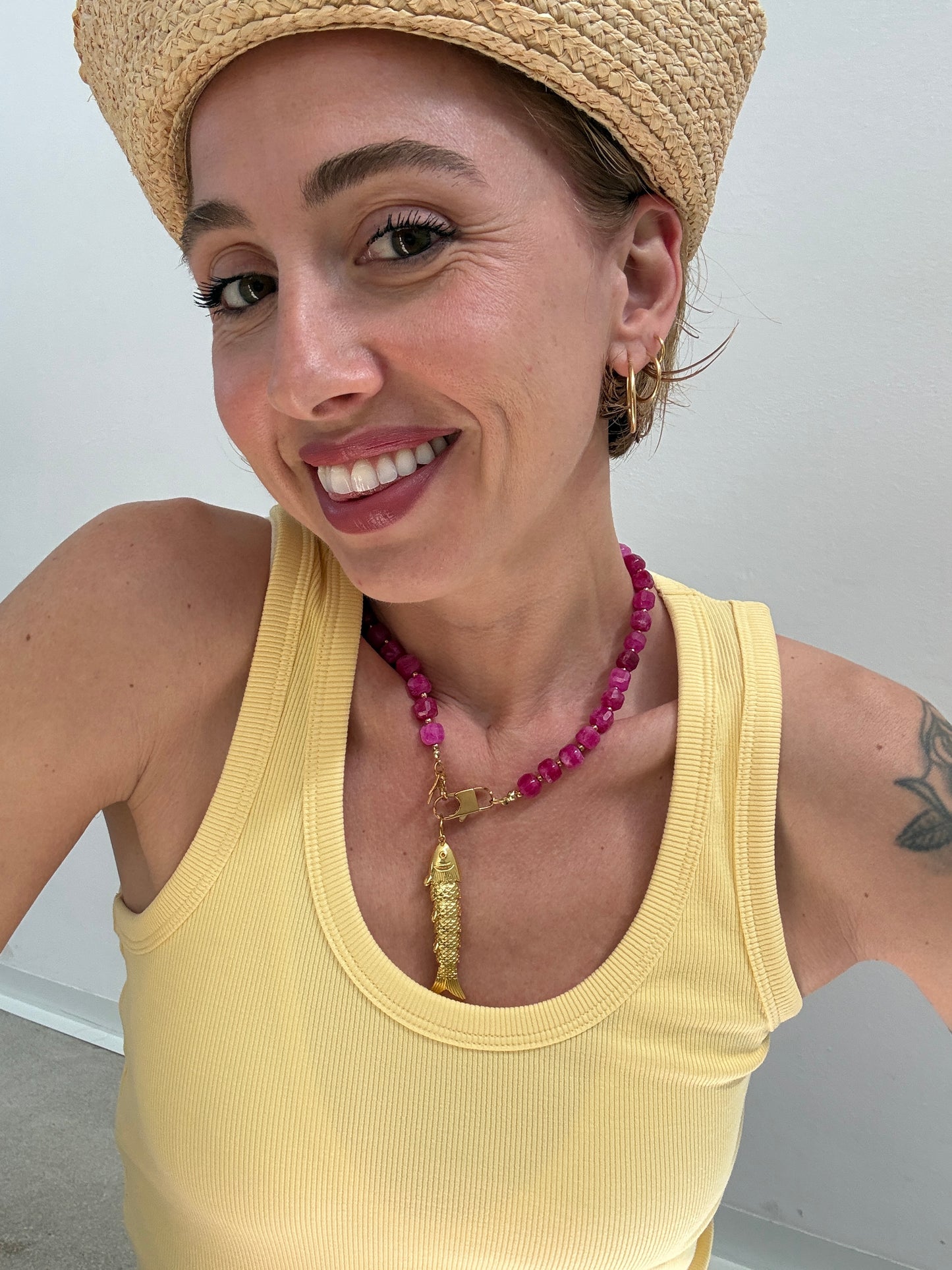 Collana Pesce Giada