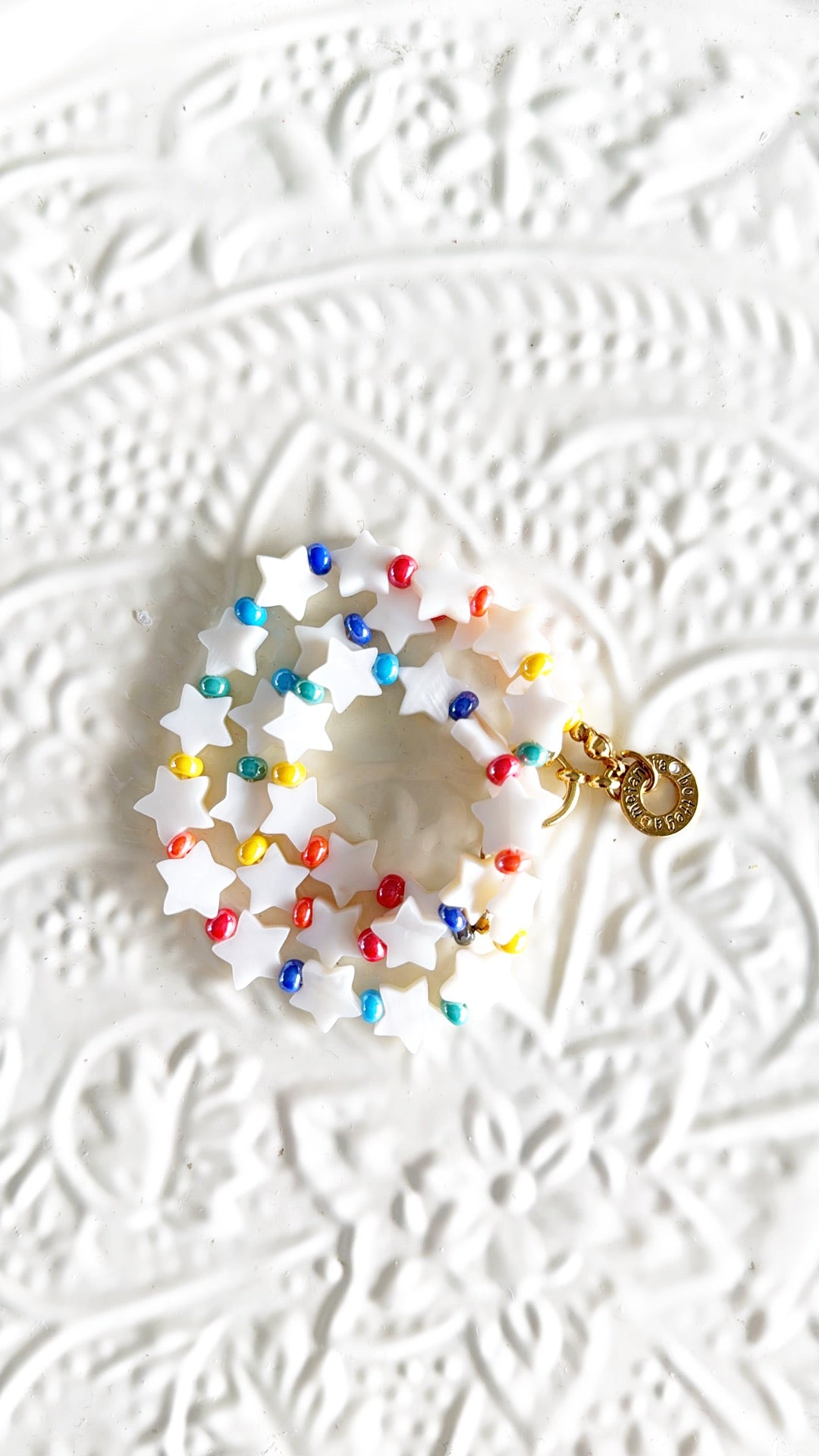 Collana stelle di madreperla