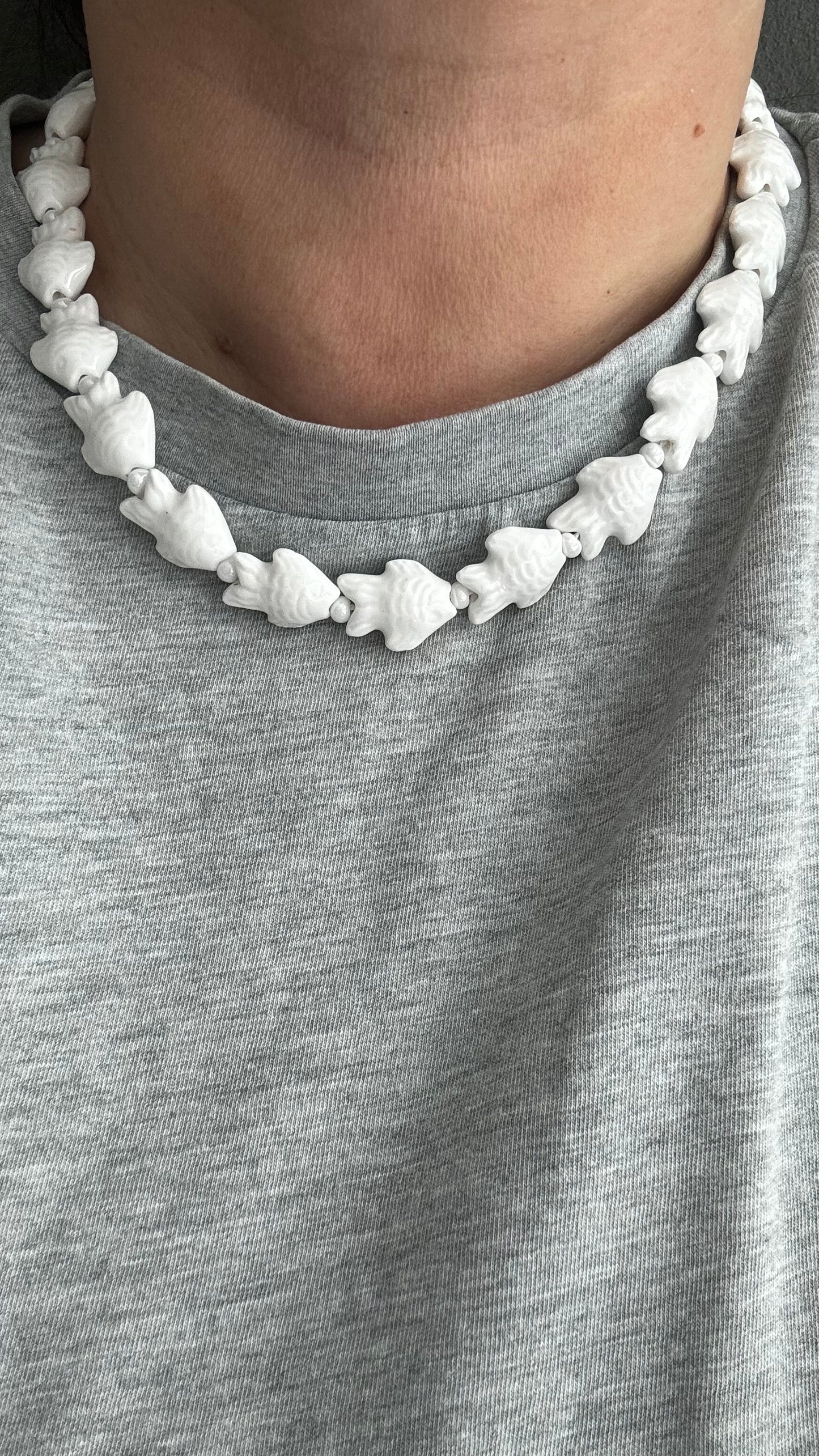 Collana Pesce Bianco