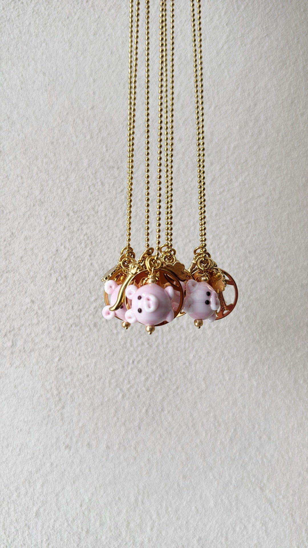 Collana amuleto porca fortuna