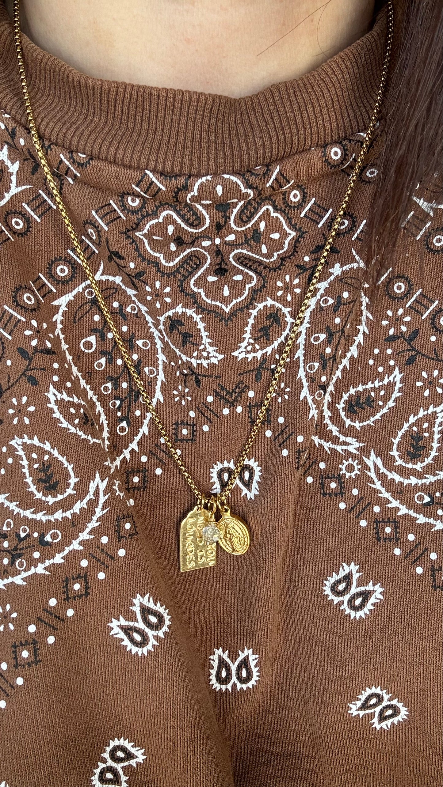 Collana all you need is Lourdes