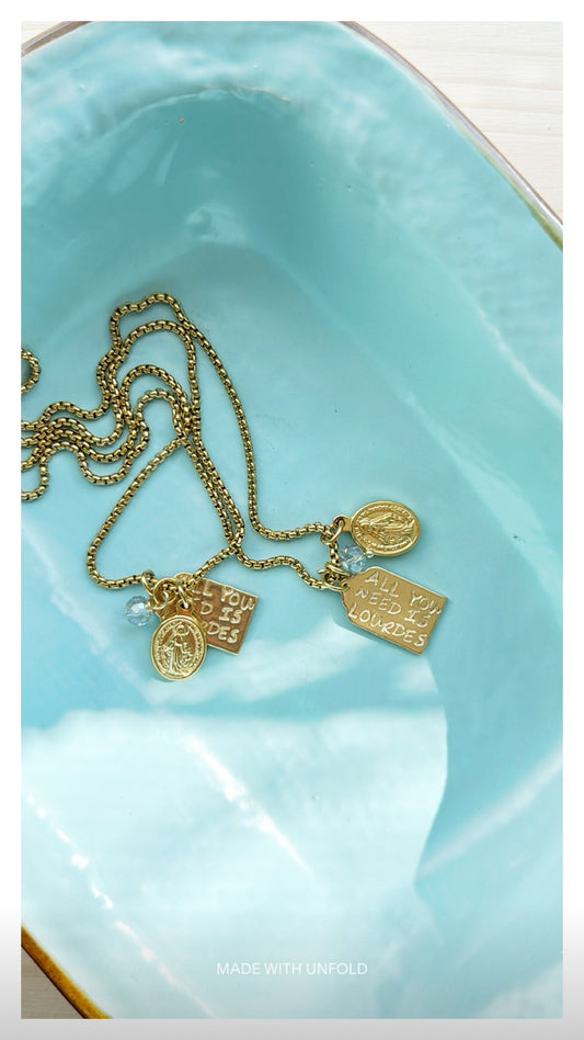 Collana all you need is Lourdes