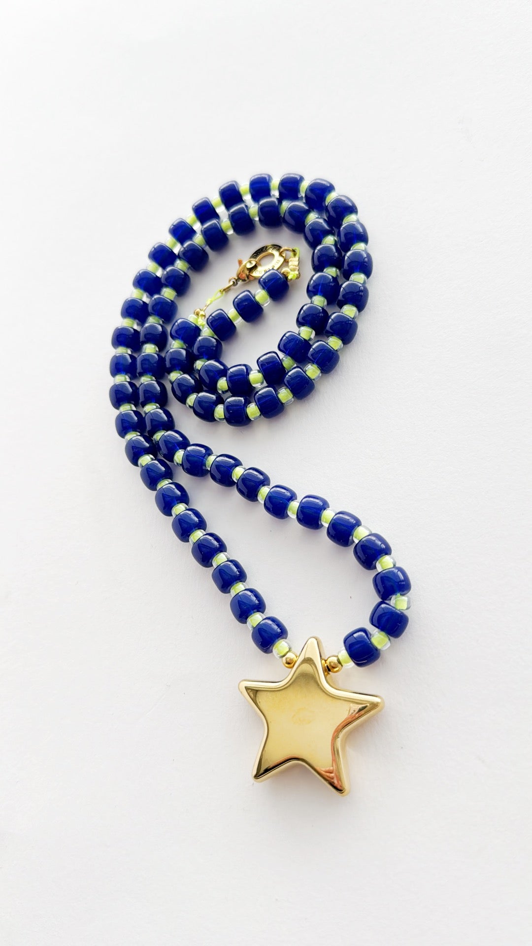 Collana Stella blu