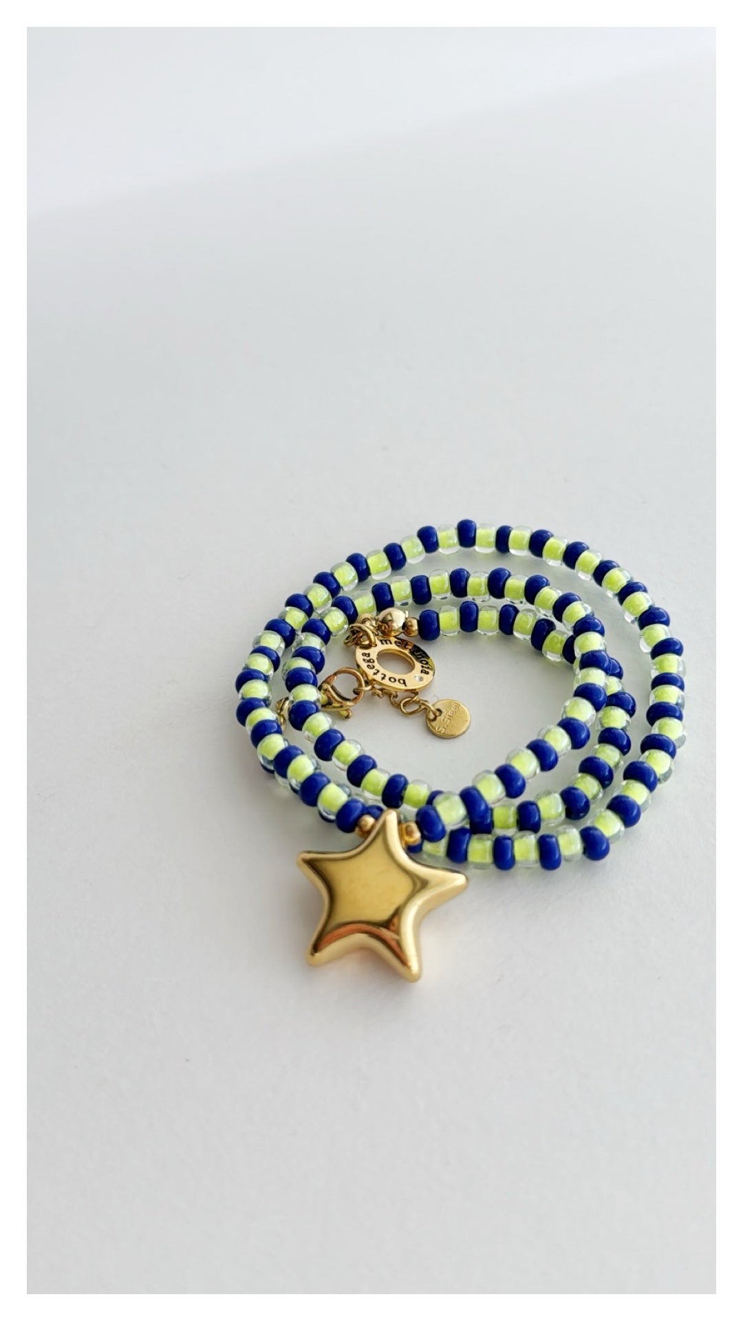 Collana Stella blu small