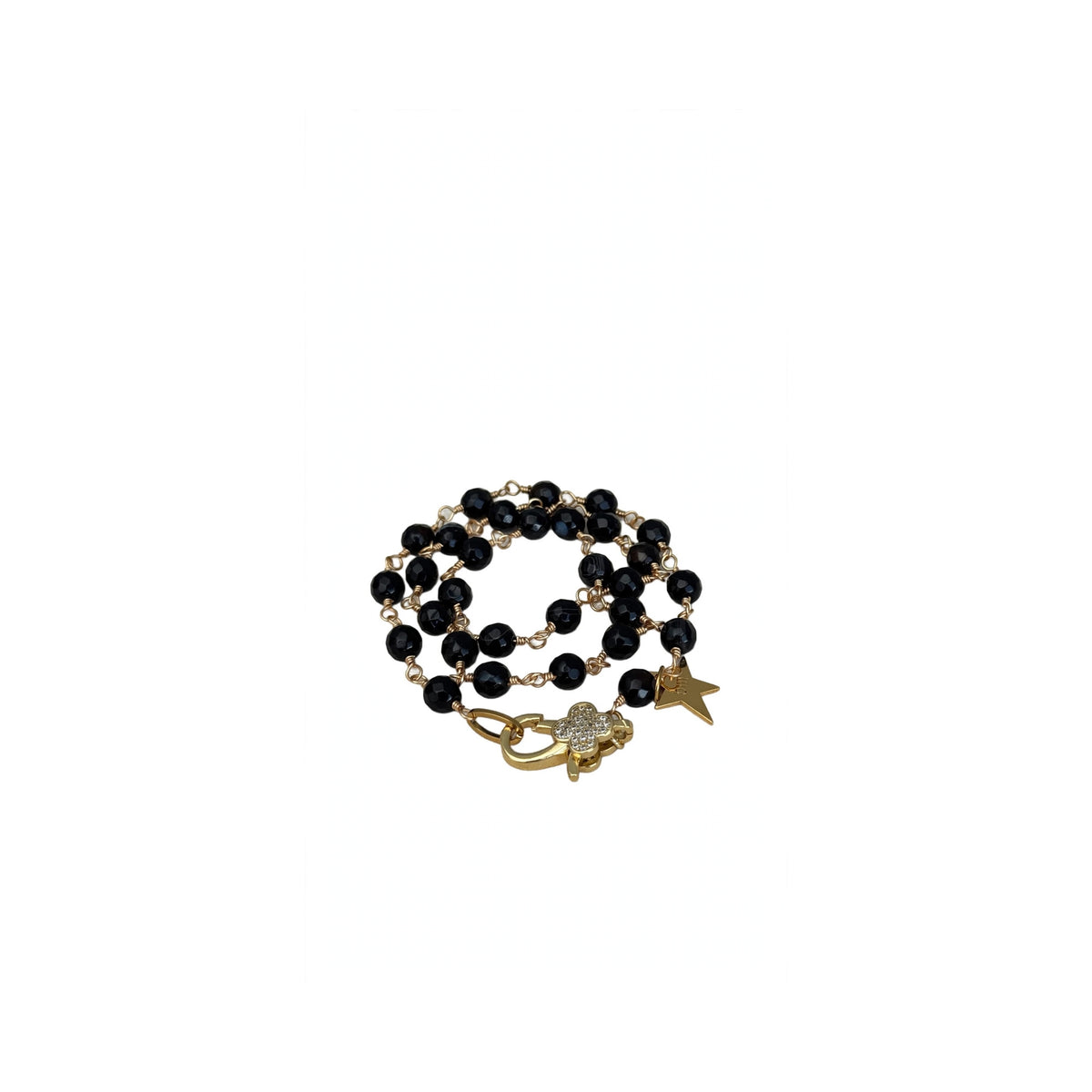 Base collana onice nera