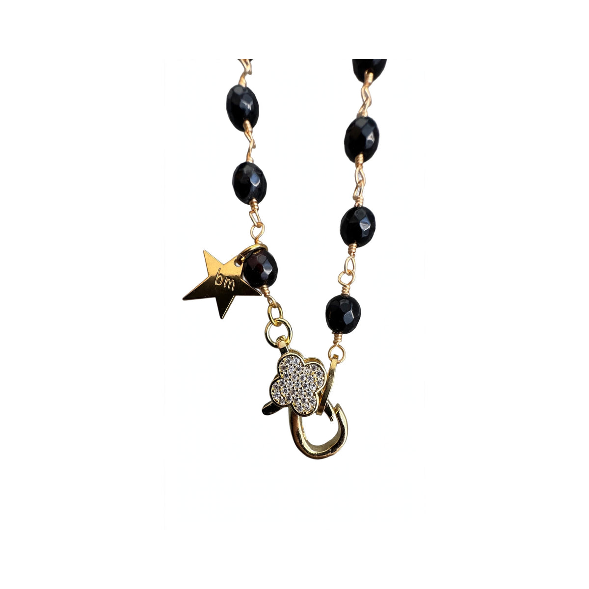 Base collana onice nera